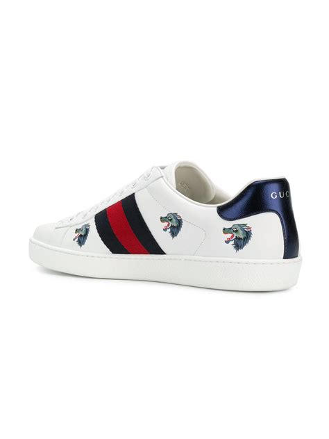 wolf gucci shoes|Gucci ace shoes customer service.